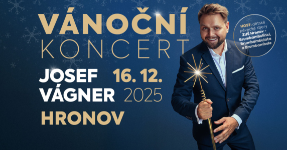 Vánoční koncert - Josef  Vágner s živou kapelou