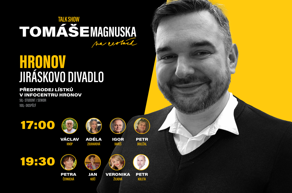 Talk show Tomáše Magnuska na cestách